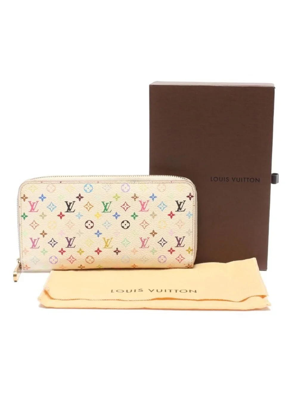 Louis Vuitton Zip Around Wallet Zippy Multicolor